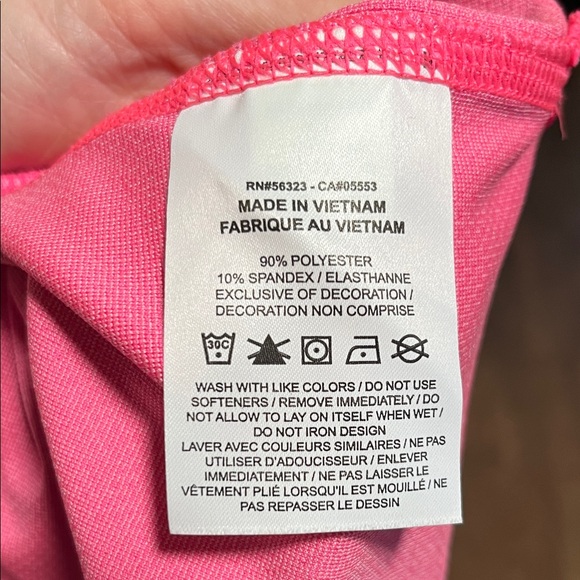 Nike Gulf Golf Pink 3/4 Zip Up - Picture 5 of 6